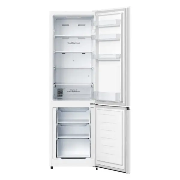 NIEUW - Hisense RB329N4AWE koel-vriescombinatie Vrijstaand 255 l - Afbeelding 2