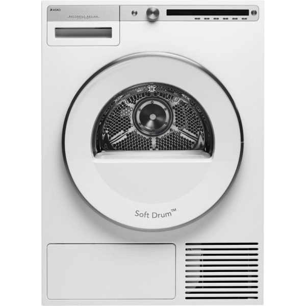 🌬️ Asko T408HD.W Warmtepompdroger8 kg – Slim drogen met stijl