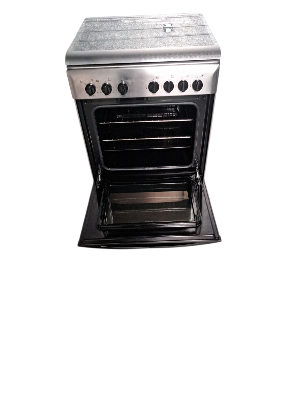 REFURBISHED - Indesit Fornuis K6T72S (X)NL – 4‑pits gas – Elektrische oven – - Afbeelding 2