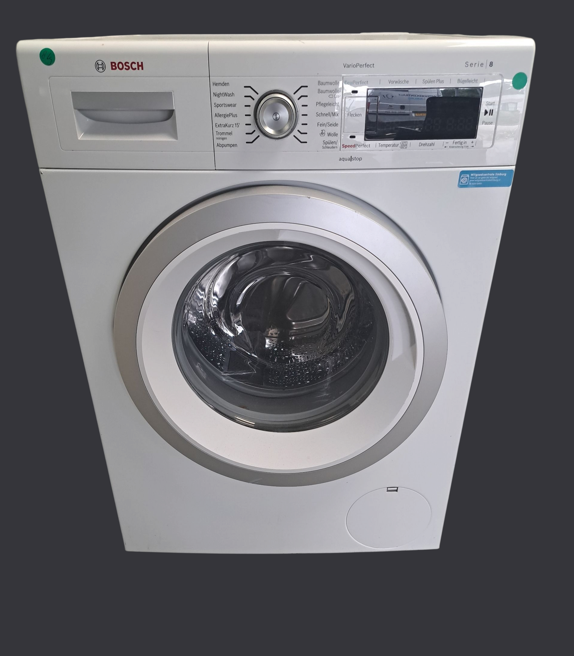 REFURBISHED – Bosch Home Professional WAY2854D | Krachtige & Energiezuinige Wasmachine | €300 - Afbeelding 4