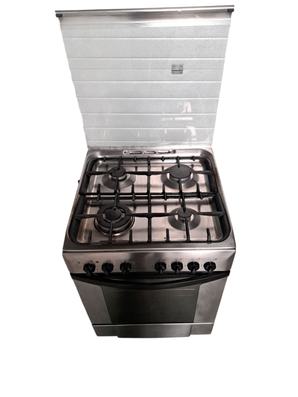 REFURBISHED - Indesit Fornuis K6T72S (X)NL – 4‑pits gas – Elektrische oven – - Afbeelding 4