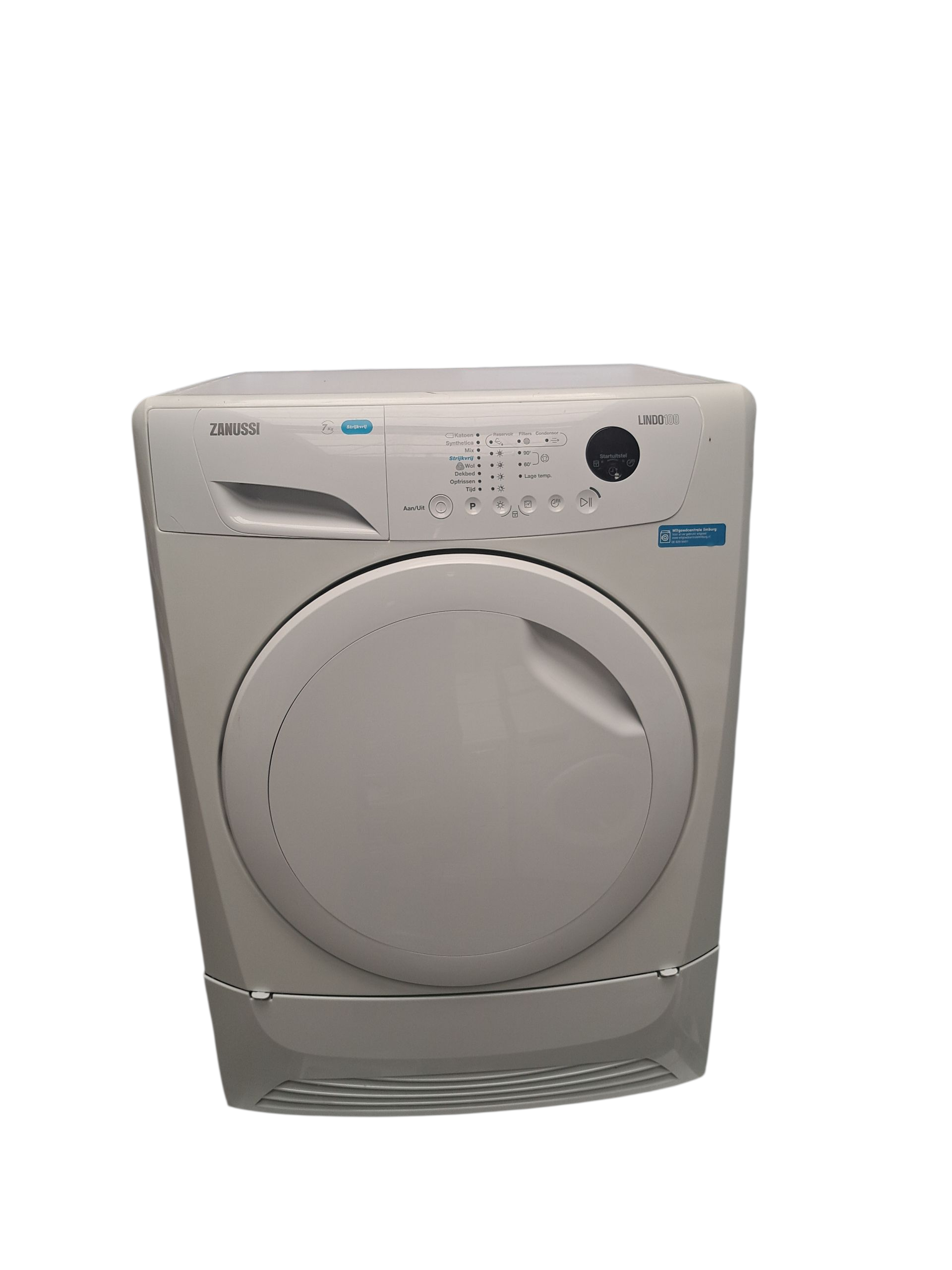 REFURBISHED - Zanussi Lindo 100 Condensdroger – 7 kg Capaciteit, Topkwaliteit voor Slechts €200! - Afbeelding 3