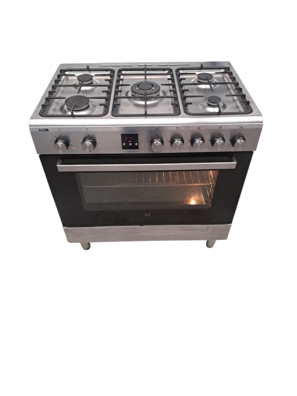 REFURBISHED - Etna FG190RVS – 5-pits Gasfornuis met Elektrische Oven – Refurbished – €250