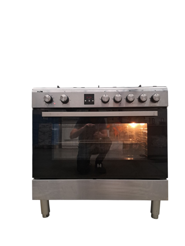 REFURBISHED - Etna FG190RVS – 5-pits Gasfornuis met Elektrische Oven – Refurbished – €250 - Afbeelding 3