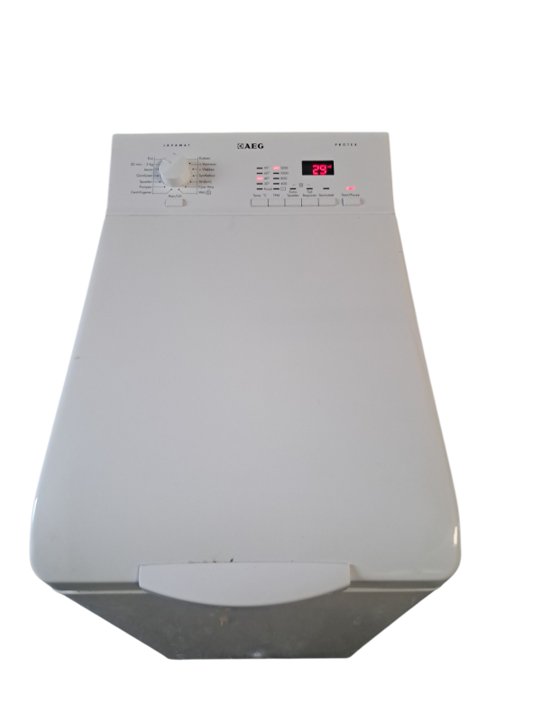 REFURBISHED - AEG Bovenlader Wasmachine – Model: 60260TL | Type: TF142LD – €175 - Afbeelding 4
