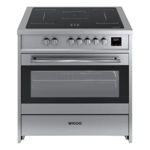 NIEUW - Wiggo WIO-E921A(XX) Inductiefornuis – 90 cm | 5 kookzones & 121 L oven