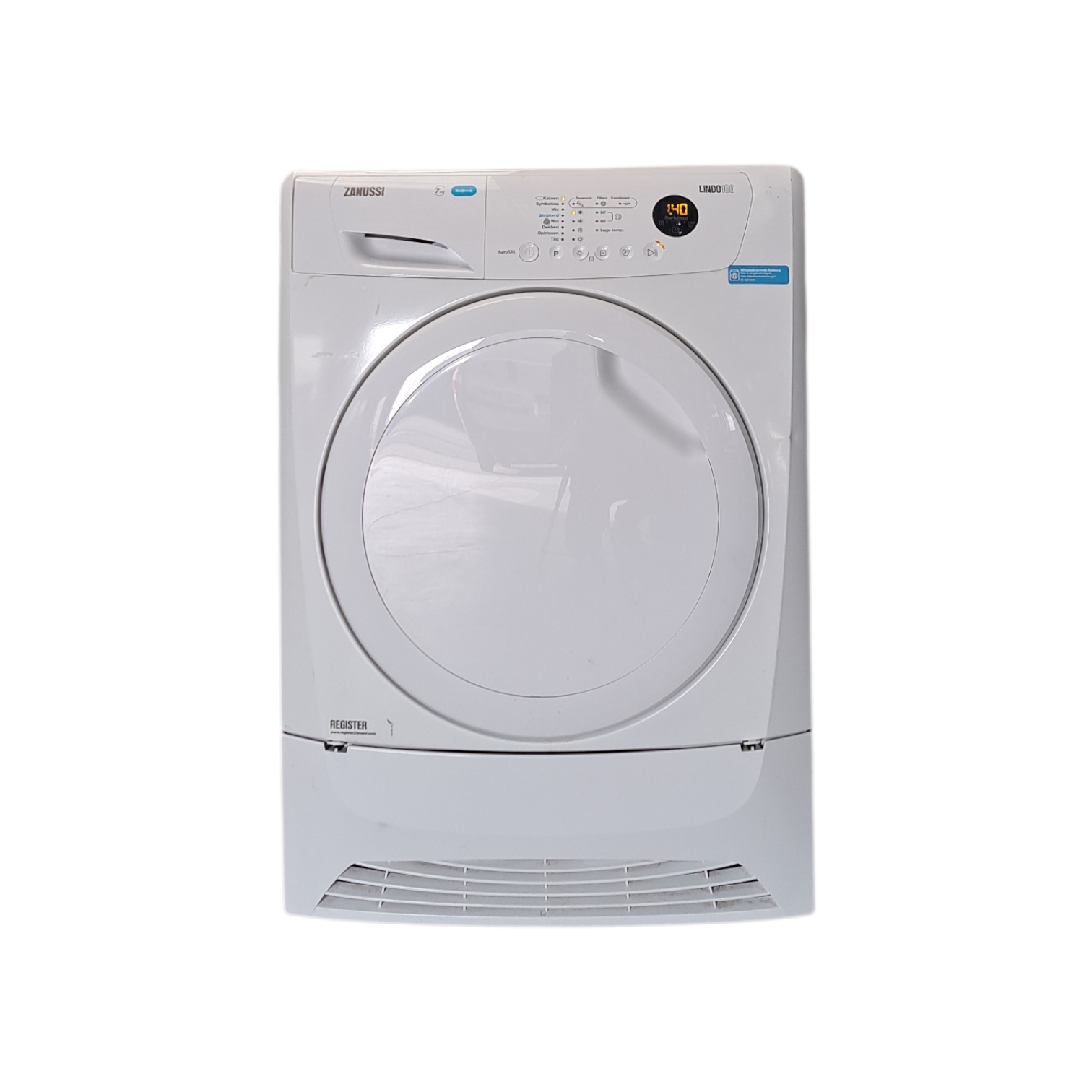 REFURBISHED - Zanussi Lindo 100 Condensdroger – 7 kg Capaciteit, Topkwaliteit voor Slechts €200!