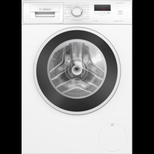Nieuwe Bosch WGE0340SNL wasmachine met 8 kg vulgewicht en 1400 rpm centrifuge. Energiezuinig, stil en betrouwbaar voor dagelijks gebruik. Nu beschikbaar bij Witgoed Centrale Limburg