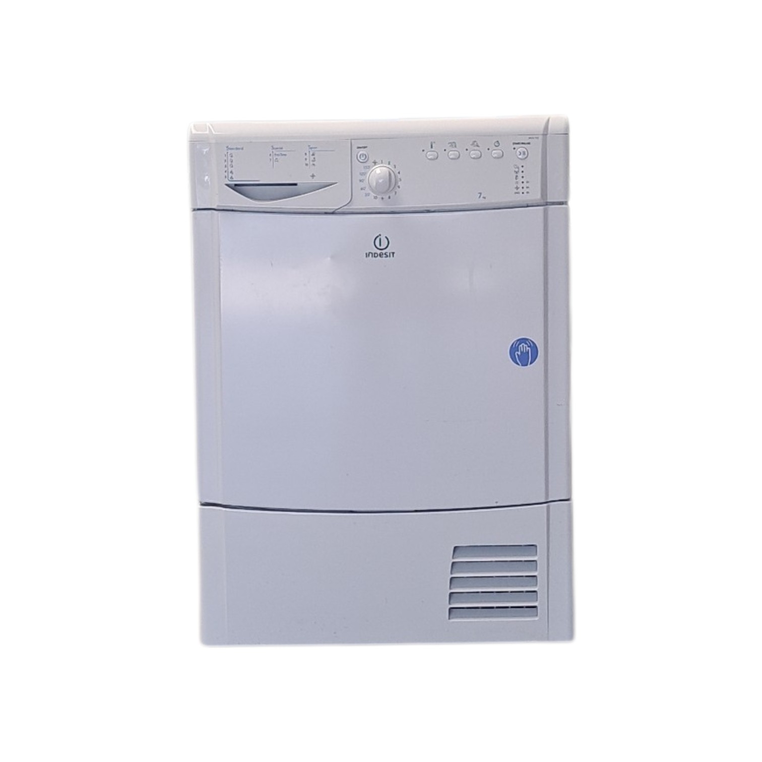 Refurbished Indesit IDCA 735 (EU) condensdroger met 7 KG vulgewicht. Praktisch, betrouwbaar en direct klaar voor gebruik.