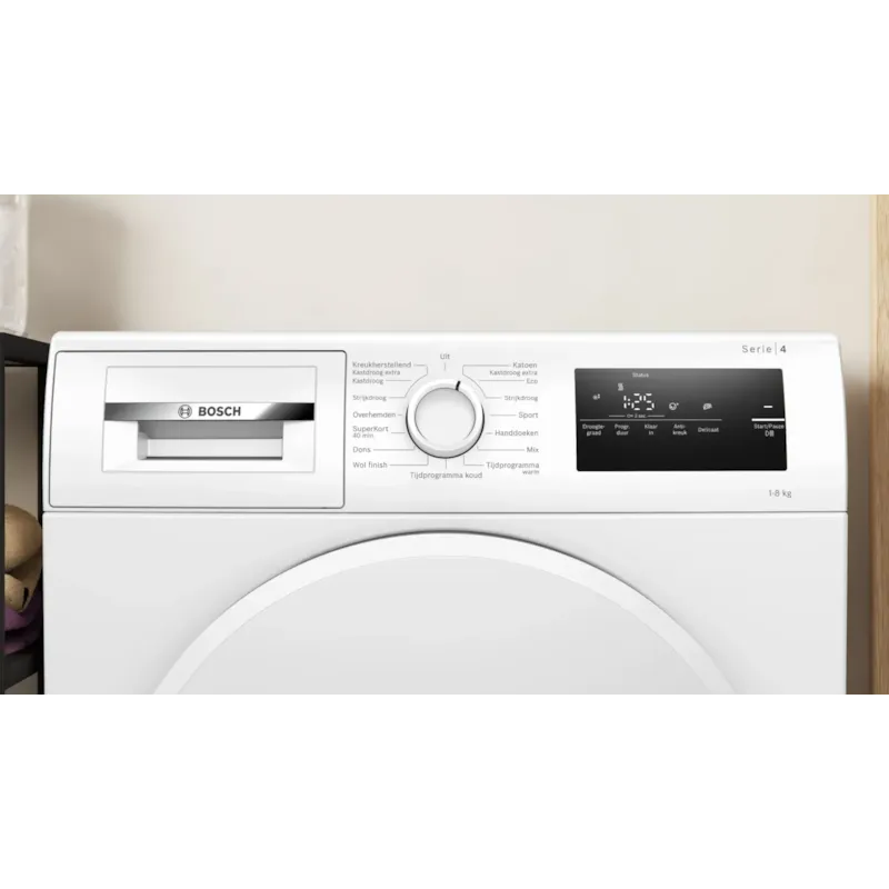 Bosch WTH8300CNL Warmtepompdroger 8KG- Nieuw - - Afbeelding 3