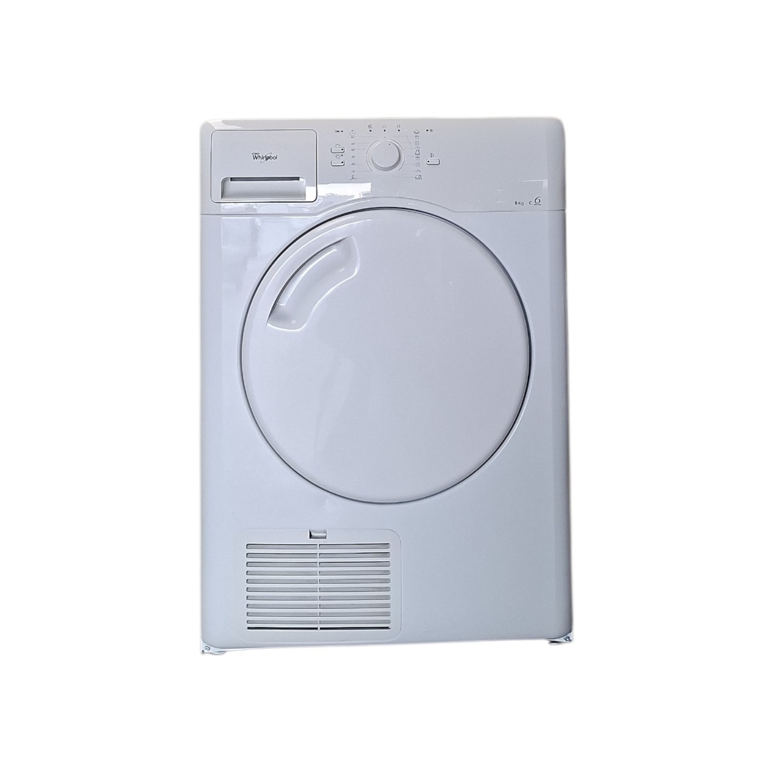 Whirlpool AWC 610 condensdroger met 6 kg capaciteit. Refurbished, technisch gecontroleerd, professioneel gereinigd en getest.