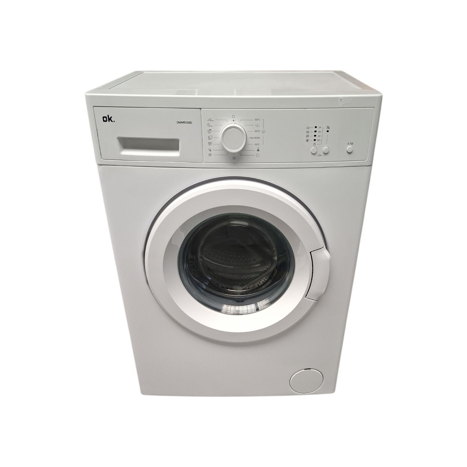 OK OWM5126D Wasmachine 5 kg -REFURBISHED -| Witgoed Centrale Limburg - Afbeelding 2