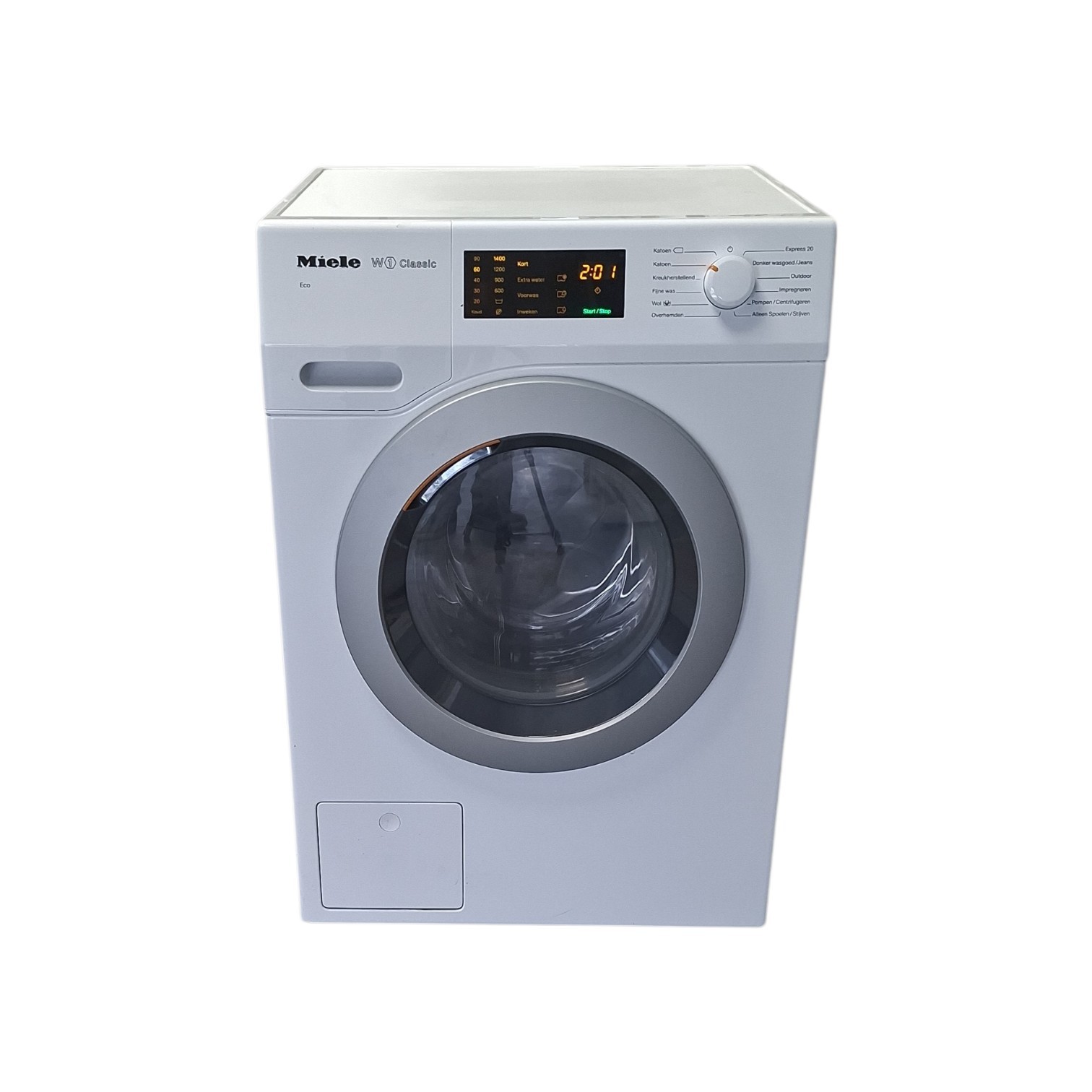 Miele W1 Classic Eco wasmachine - REFURBISHED- Witgoed Centrale Limburg - Afbeelding 2