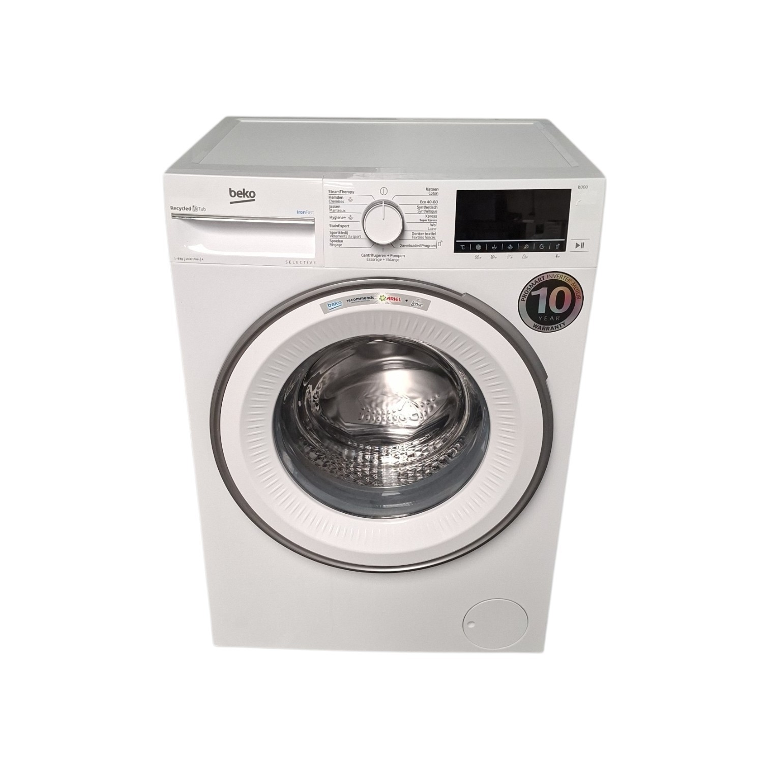 Beko B3WT5841WS Wasmachine Refurbished | 8 kg 1400T - Afbeelding 2